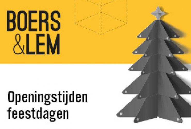 Openingstijden feestdagen